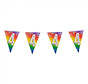 Folievlaggenlijn Regenboog cijfer '4'