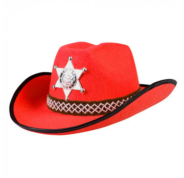 Kinderhoed Sheriff junior  rood