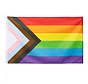 Polyester vlag Progress LGBTQ+ Pride