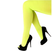 Neon gele panty