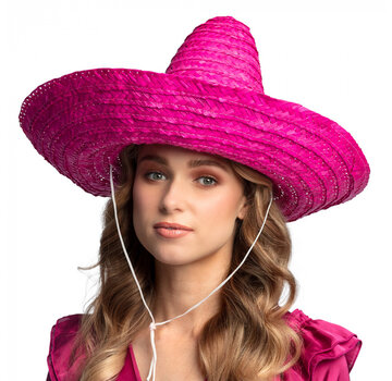 Sombrero hoed roze