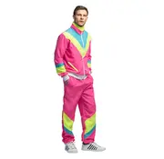 Trainingspak Retro dude neonroze