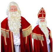 Baardstel Sinterklaas met vaste snor