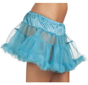 petticoat aqua blauw