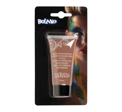 Tube make-up crème op waterbasis bruin
