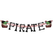 Piraten  letterbanner