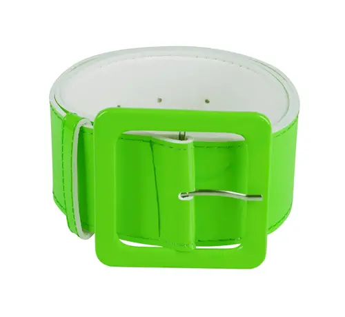 Retro neon groen riem