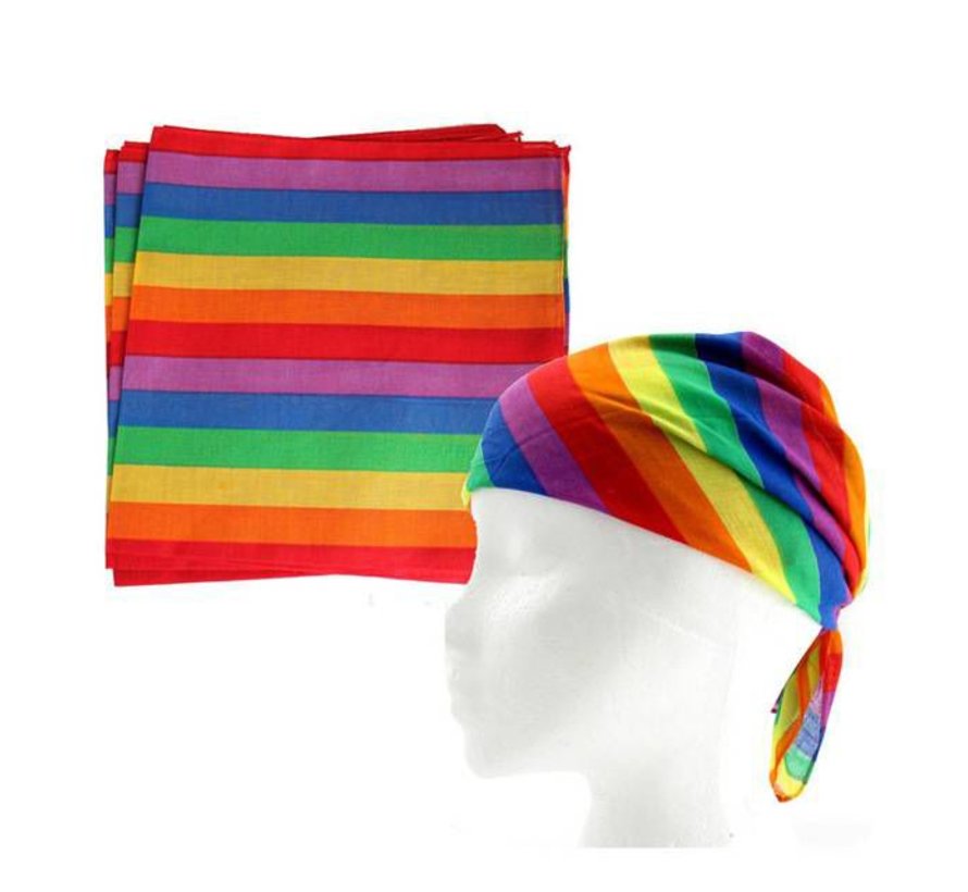 Rainbow bandana