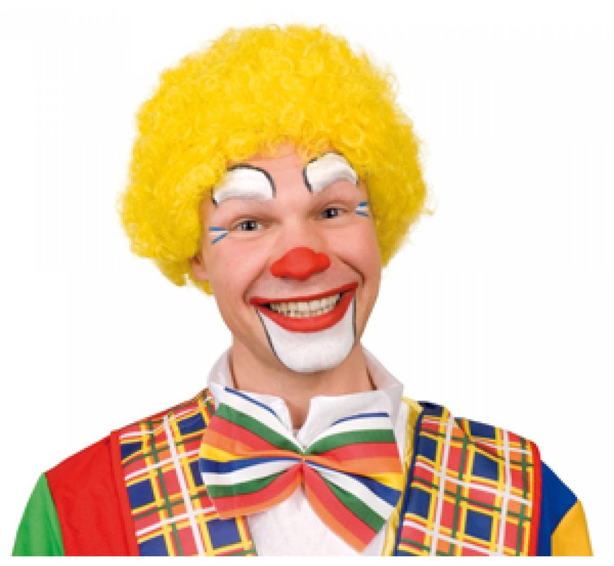 Clowns pruik geel kopen