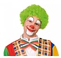 Groene clowns pruik