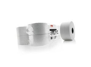 satino black Jumbo rolls 2-layer - 180m