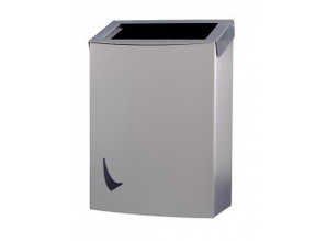 wings Waste bin open 9 ltr stainless steel