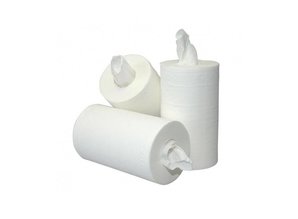 HYSCON Papier de nettoyage Mini rouleau de pulpe 120x12 pièces