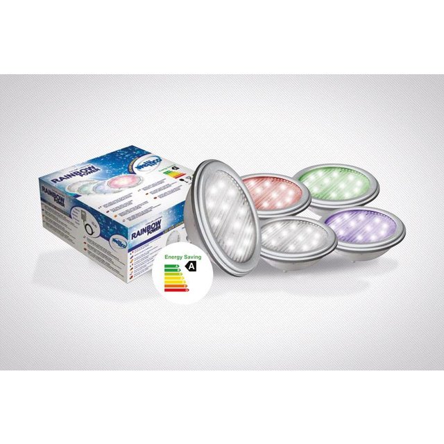 Rainbow LED replacement bulb RGB 28W - 850 Lumen