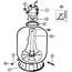 Hayward sand filter top mount model