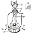 Hayward zandfilter topmount  model