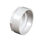 Union nut for panel bath vacuum fitting