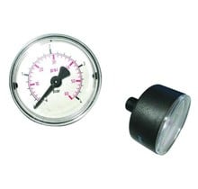 Triton rear connection pressure gauge