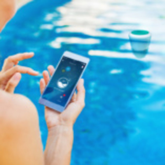 ICO automatische analyse meter voor Cl, Ph & temp