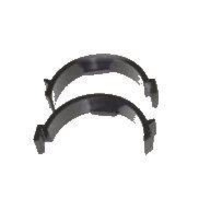 Demi-tuyau collecteur à 2 clips