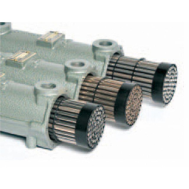 heat exchanger for solar panels Copper/Nickel & Titanium