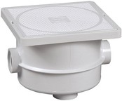 Aansluitdoos met deksel wit Aansluitdoos met deksel wit