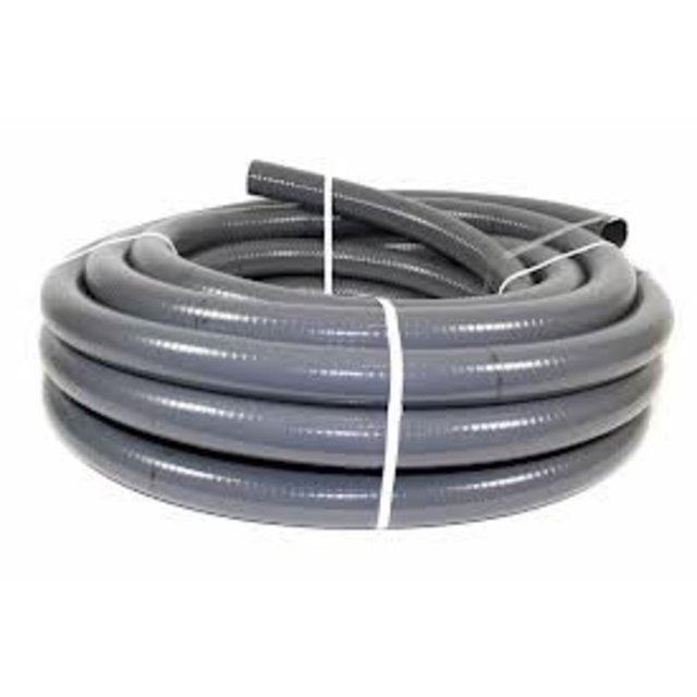 Verlijmbare PVC poolflex   Ø 50  x 43mm 25mtr