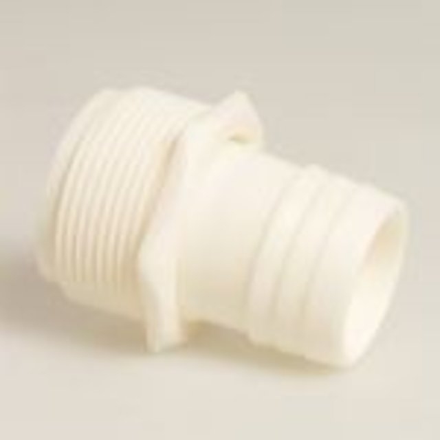 Slangpilaren met wartel uit ABS 1 1/2 X 38 Slangpilaren met wartel uit ABS 1 1/2 X 38