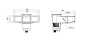 Weltico A600 high water line skimmer panel
