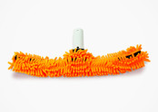 Aquafinger flexible microfiber brush.