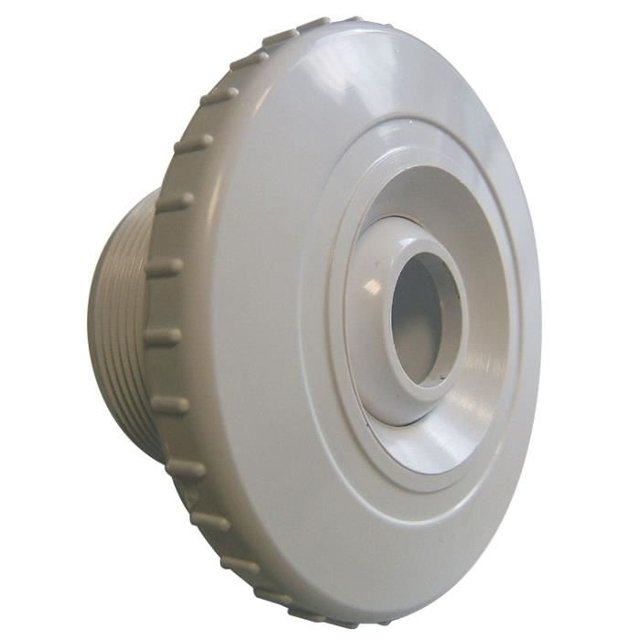 Spray hole for concrete swimming pools