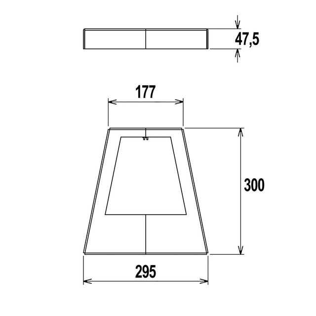 Plaque de bouclier cascade de Bali brillante