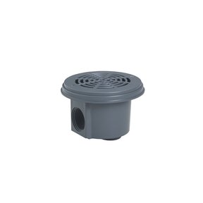Bottom drain 2" to screw Anthracite