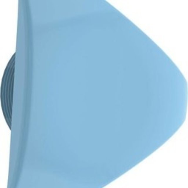 Capuchon pour raccord d'aspirateur bleu