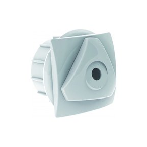 driehoekige inspuiter 1 1/2" liner wit