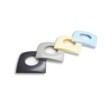 front flange injector concrete blue sand color