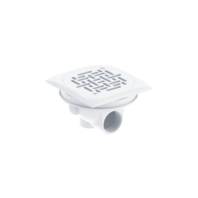bottom pit design square white