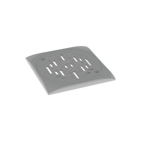 finition drain de fond gris clair