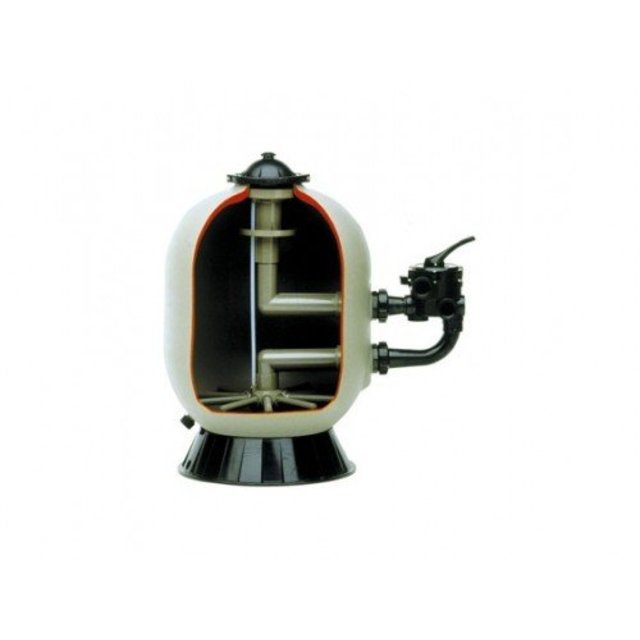 Pro zandfilter sidemount 14m³/h Pro zandfilter sidemount 14m³/h