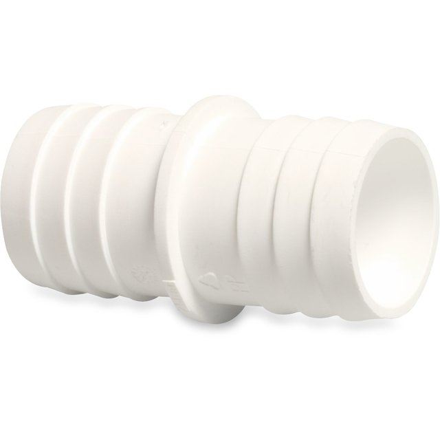 Hose pillars made of ABS, 2 x grommet 32 x 32 mm