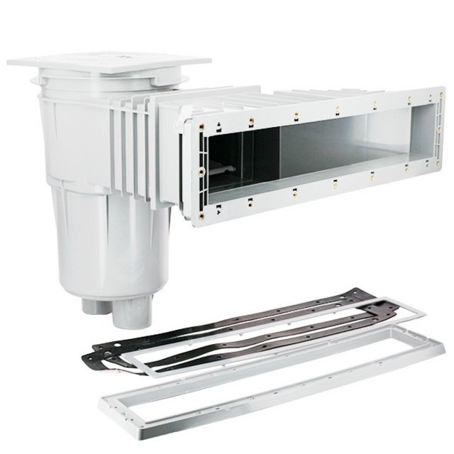 High water line skimmer wide liner 3139 white