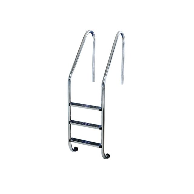 Standaard ladder AISI 316 antislip 5 treden Standaard ladder AISI 316 antislip 5 treden