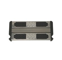 Supplement per piece: 1 double safety step AISI 316