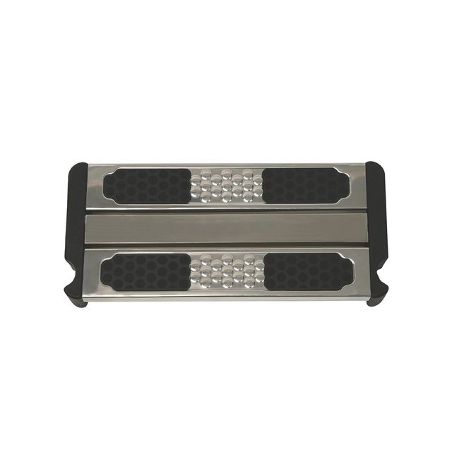 Supplement per piece: 1 double safety step AISI 316
