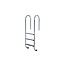 Flexinox wall model AISI 316 anti-slip 3 steps