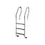 Flexinox parallel look ladder AISI 316 3 steps