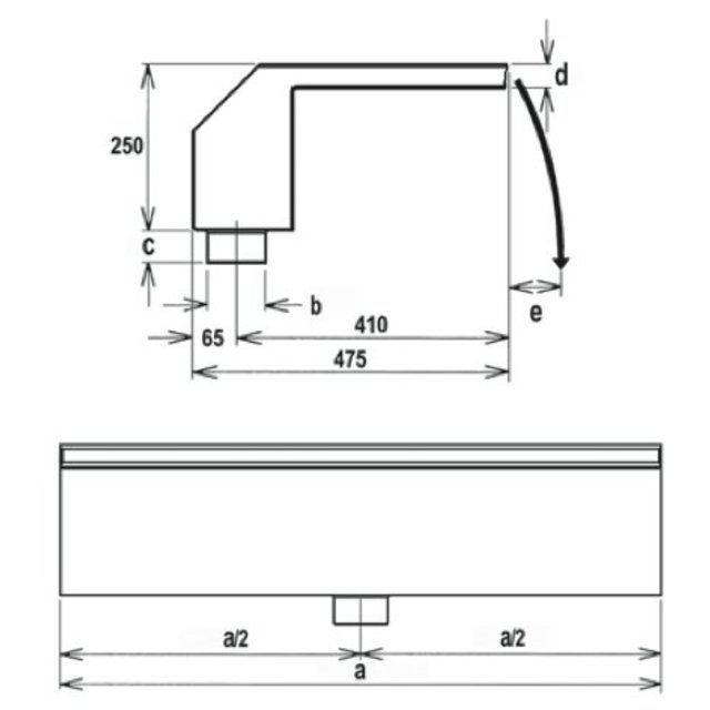 Rideau d'eau Maui 1000mm