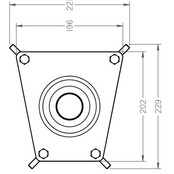 Watergordijn Mini Bali AISI 316