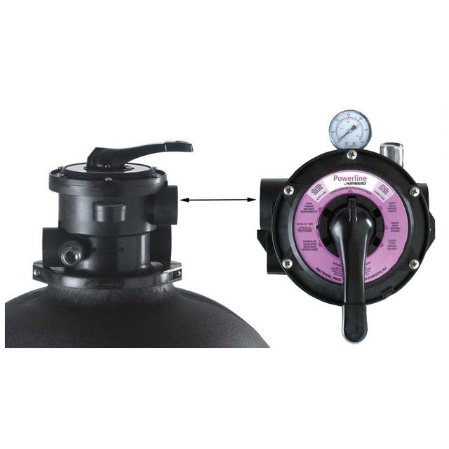 sand filter 5m³/h top mount