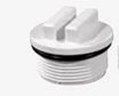 stofzuigeraansluiting   incl. aflsluitdop 5-6m³ wit